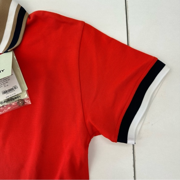 Burberry
Girls Red Cotton Varsity Polo Dress - Picture 9 of 11